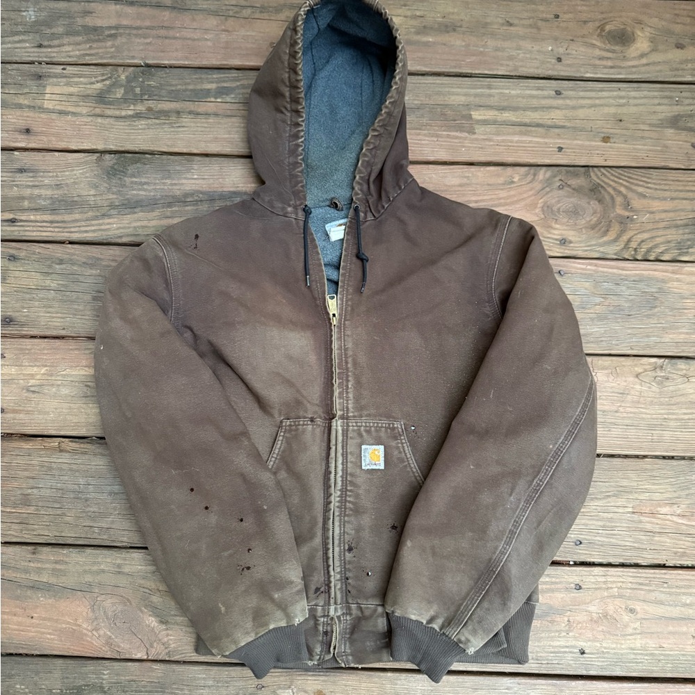 Vintage Faded Carhartt Jacket J158DKB